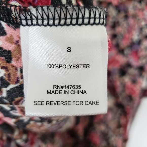 Floral Wrap Mini Dress - Picture 3 of 4